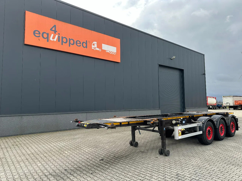 Burg 20FT / 20FT SWAP ADR (EX/II, EX/III, FL, AT), Leergewicht : 3.690kg, SAF INTRADISC, 2x Liftachse, NL-Chassis, APK/ADR: 10-2025 - Poluprikolica za prevoz kontejnera/ Poluprikolica sa promenjivim sandukom: slika 1 Burg 20FT / 20FT SWAP ADR (EX/II, EX/III, FL, AT), Leergewicht : 3.690kg, SAF INTRADISC, 2x Liftachse, NL-Chassis, APK/ADR: 10-2025 - Poluprikolica za prevoz kontejnera/ Poluprikolica sa promenjivim sandukom: slika 1