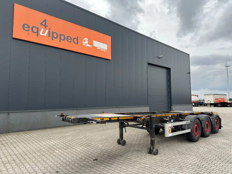 Burg 20FT / 20FT SWAP ADR, Leergewicht : 3.690kg, SAF INTRADISC, 2x Liftachse, NL, APK/ADR: 10-2025, 70% Reifen - Poluprikolica za prevoz kontejnera/ Poluprikolica sa promenjivim sandukom: slika 1 Burg 20FT / 20FT SWAP ADR, Leergewicht : 3.690kg, SAF INTRADISC, 2x Liftachse, NL, APK/ADR: 10-2025, 70% Reifen - Poluprikolica za prevoz kontejnera/ Poluprikolica sa promenjivim sandukom: slika 1