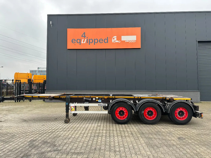 Burg 20FT ADR (EX/II, EX/III, FL, AT) Chassis, Empty weight : 3.690kg, SAF INTRADISC, 2x Liftaxle, NL-chassis - Poluprikolica za prevoz kontejnera/ Poluprikolica sa promenjivim sandukom: slika 2 Burg 20FT ADR (EX/II, EX/III, FL, AT) Chassis, Empty weight : 3.690kg, SAF INTRADISC, 2x Liftaxle, NL-chassis - Poluprikolica za prevoz kontejnera/ Poluprikolica sa promenjivim sandukom: slika 2