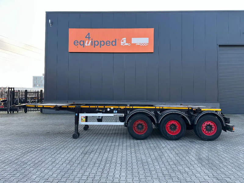 Burg 20FT ADR (EX/II, EX/III, FL, AT), Leeggewicht: 3.690kg, SAF INTRADISC, 2x liftaxle, ALCOA, NL-Chassis, APK/ADR: 08-2025 - Poluprikolica za prevoz kontejnera/ Poluprikolica sa promenjivim sandukom: slika 2 Burg 20FT ADR (EX/II, EX/III, FL, AT), Leeggewicht: 3.690kg, SAF INTRADISC, 2x liftaxle, ALCOA, NL-Chassis, APK/ADR: 08-2025 - Poluprikolica za prevoz kontejnera/ Poluprikolica sa promenjivim sandukom: slika 2