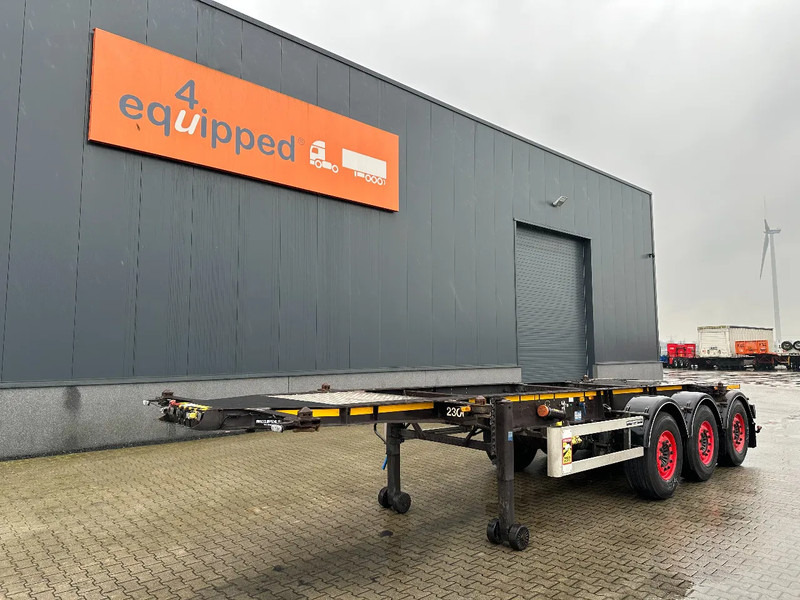 Burg 20FT ADR (EX/II, EX/III, FL, AT), Leergewicht: 3.690kg, SAF INTRADISC, 2x Liftachse, ALCOA, NL-Chassis, APK/ADR: 02-2026 - Poluprikolica za prevoz kontejnera/ Poluprikolica sa promenjivim sandukom: slika 1 Burg 20FT ADR (EX/II, EX/III, FL, AT), Leergewicht: 3.690kg, SAF INTRADISC, 2x Liftachse, ALCOA, NL-Chassis, APK/ADR: 02-2026 - Poluprikolica za prevoz kontejnera/ Poluprikolica sa promenjivim sandukom: slika 1