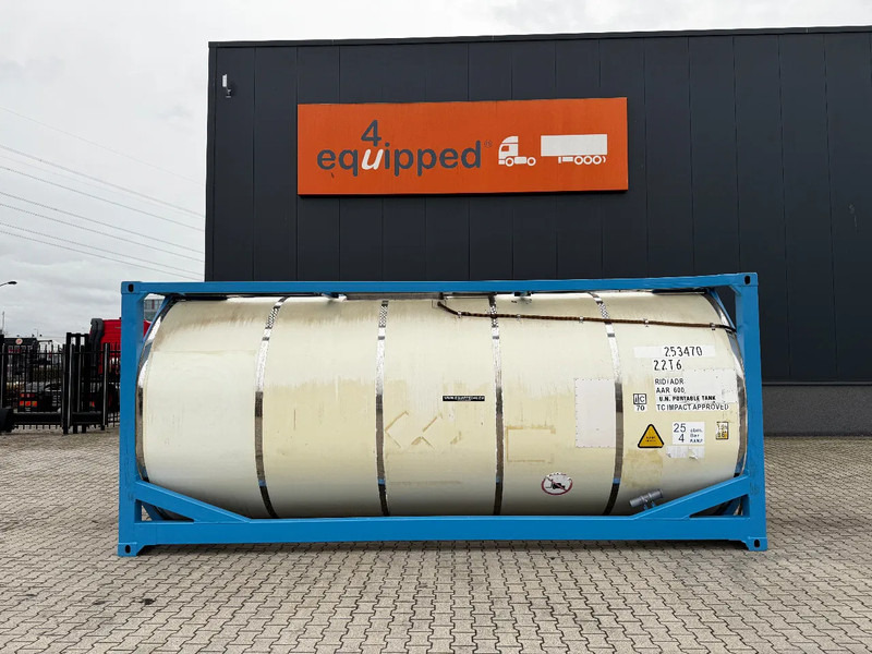 CIMC 20FT ISO / 25.010L / 1-COMP. / 22T6 / UN Portable / T11 / 5Y ADR- + CSC test: 02-2027 - Rezervoar za skladištenje: slika 2 CIMC 20FT ISO / 25.010L / 1-COMP. / 22T6 / UN Portable / T11 / 5Y ADR- + CSC test: 02-2027 - Rezervoar za skladištenje: slika 2