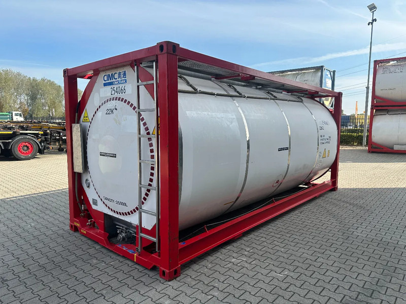 CIMC 20FT ISO, 25.060L / 1-COMP / 3 BAFFELS / T12 / 22K2 / 4 manholes / ADR valid until 12/2026 - Rezervoar za skladištenje: slika 4 CIMC 20FT ISO, 25.060L / 1-COMP / 3 BAFFELS / T12 / 22K2 / 4 manholes / ADR valid until 12/2026 - Rezervoar za skladištenje: slika 4