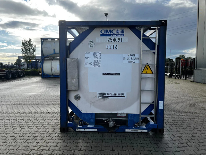 CIMC 20FT ISO, 25.070L/1-COMP/3 BAFFELS/4 manholes, ADR valid until 01/2027 - Rezervoar za skladištenje: slika 3 CIMC 20FT ISO, 25.070L/1-COMP/3 BAFFELS/4 manholes, ADR valid until 01/2027 - Rezervoar za skladištenje: slika 3