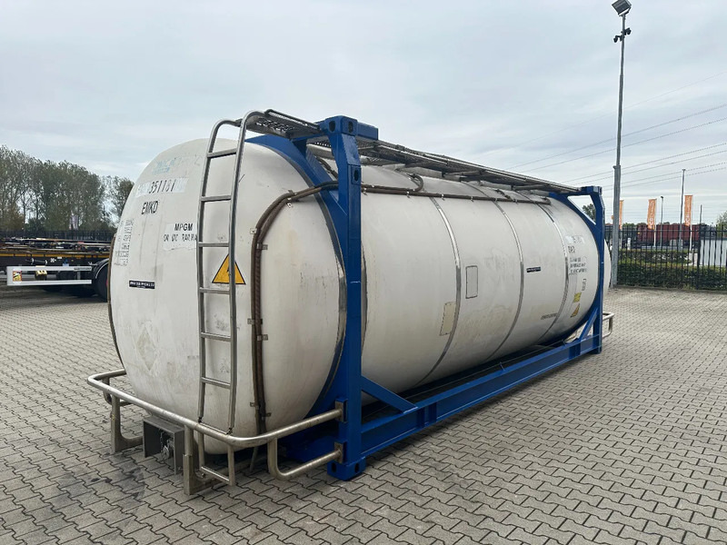 CIMC 20FT SWAP 35.040L, 4 baffles / 5 holes / T11 / 5Y-test valid till 08/2027 - Rezervoar za skladištenje: slika 4 CIMC 20FT SWAP 35.040L, 4 baffles / 5 holes / T11 / 5Y-test valid till 08/2027 - Rezervoar za skladištenje: slika 4
