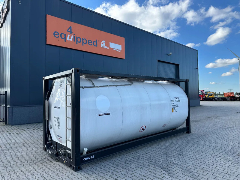 CIMC NEW / UNUSED, for FOOD STUFF or CHEMICAL, 20FT ISO, 25.030L, L4BN, UN Portable, T11, test: 1-2027 - Rezervoar za skladištenje: slika 1 CIMC NEW / UNUSED, for FOOD STUFF or CHEMICAL, 20FT ISO, 25.030L, L4BN, UN Portable, T11, test: 1-2027 - Rezervoar za skladištenje: slika 1