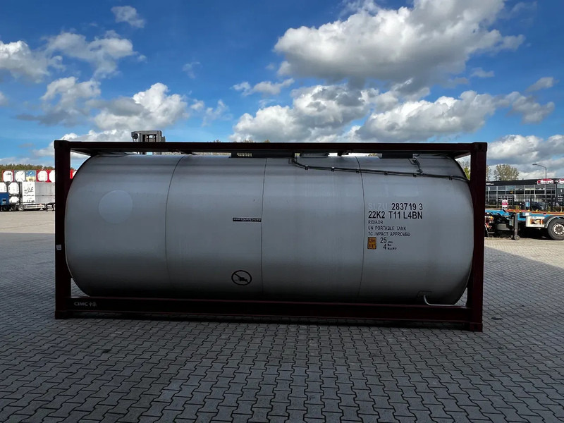 CIMC UNUSED, BOTH FOOD STUFF/CHEMICAL USE, 20FT ISO, 25.000L, L4BN, UN Portable, T11, test: 12-2026 - Rezervoar za skladištenje: slika 4 CIMC UNUSED, BOTH FOOD STUFF/CHEMICAL USE, 20FT ISO, 25.000L, L4BN, UN Portable, T11, test: 12-2026 - Rezervoar za skladištenje: slika 4