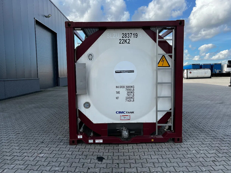 CIMC UNUSED, BOTH FOOD STUFF/CHEMICAL USE, 20FT ISO, 25.000L, L4BN, UN Portable, T11, test: 12-2026 - Rezervoar za skladištenje: slika 5 CIMC UNUSED, BOTH FOOD STUFF/CHEMICAL USE, 20FT ISO, 25.000L, L4BN, UN Portable, T11, test: 12-2026 - Rezervoar za skladištenje: slika 5