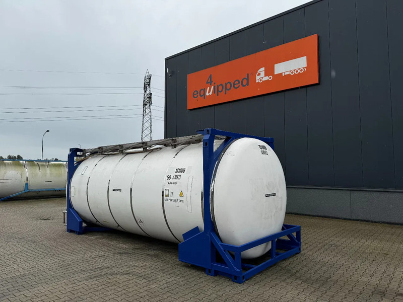 CPV 20FT SWAP, 30.900L, UN PORTABLE, T7, 2.5Y+ CSC test: 07/2026 - Rezervoar za skladištenje: slika 2 CPV 20FT SWAP, 30.900L, UN PORTABLE, T7, 2.5Y+ CSC test: 07/2026 - Rezervoar za skladištenje: slika 2
