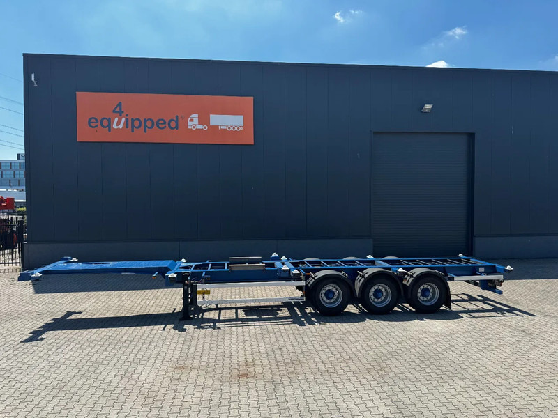 Groenewegen 40FT HC-chassis, BPW+Drum, liftaxle, NL-Chassis - Poluprikolica za prevoz kontejnera/ Poluprikolica sa promenjivim sandukom: slika 2 Groenewegen 40FT HC-chassis, BPW+Drum, liftaxle, NL-Chassis - Poluprikolica za prevoz kontejnera/ Poluprikolica sa promenjivim sandukom: slika 2
