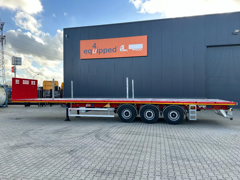 Kässbohrer NEU Heavy-Duty Platform, Heckbündig, Twistlocks (1x 40FT / 2x 20FT), ADR (EX/II, EX/III, FL, AT), Rungtasschen, Scheibebremsen - Poluprikolica za prevoz kontejnera/ Poluprikolica sa promenjivim sandukom: slika 2 Kässbohrer NEU Heavy-Duty Platform, Heckbündig, Twistlocks (1x 40FT / 2x 20FT), ADR (EX/II, EX/III, FL, AT), Rungtasschen, Scheibebremsen - Poluprikolica za prevoz kontejnera/ Poluprikolica sa promenjivim sandukom: slika 2
