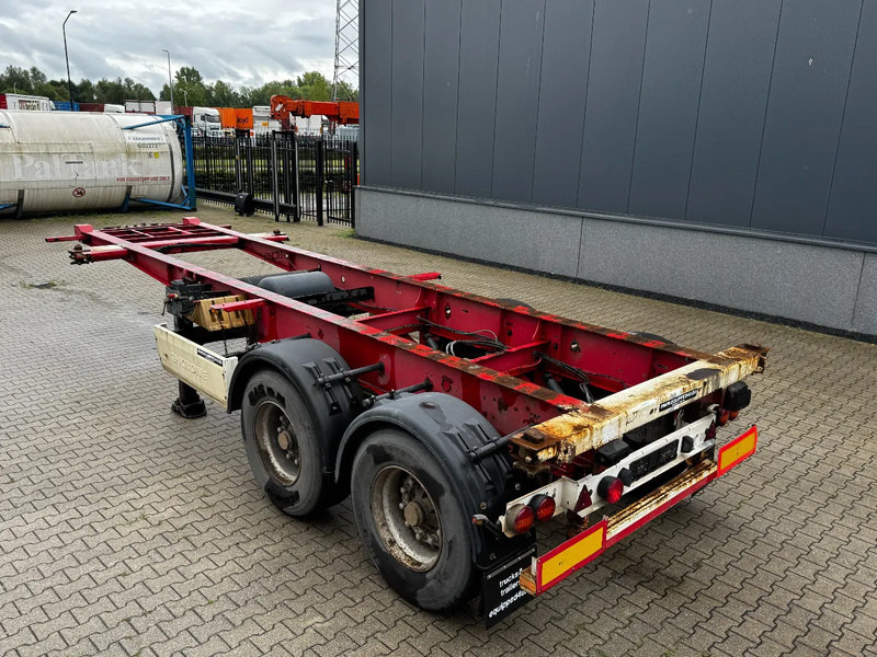 Krone 2-assig 20FT chassis, BPW + trommel, luchtvering, leeggewicht: 3.180kg - Poluprikolica za prevoz kontejnera/ Poluprikolica sa promenjivim sandukom: slika 4 Krone 2-assig 20FT chassis, BPW + trommel, luchtvering, leeggewicht: 3.180kg - Poluprikolica za prevoz kontejnera/ Poluprikolica sa promenjivim sandukom: slika 4