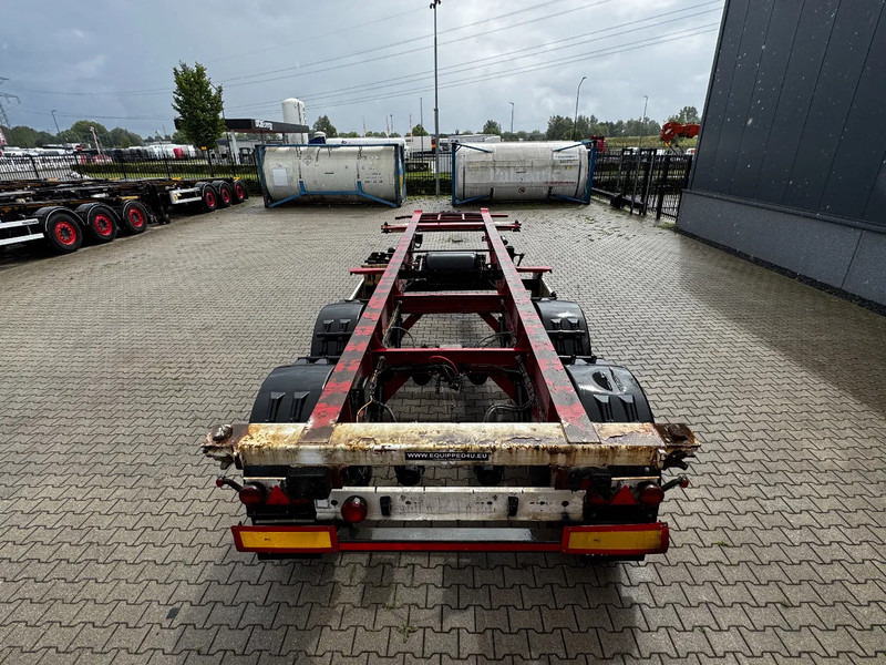 Krone 2-axle 20FT chassis, BPW + drumbrakes, airsuspension, empty weight: 3.180kg, 2x available - Poluprikolica za prevoz kontejnera/ Poluprikolica sa promenjivim sandukom: slika 4 Krone 2-axle 20FT chassis, BPW + drumbrakes, airsuspension, empty weight: 3.180kg, 2x available - Poluprikolica za prevoz kontejnera/ Poluprikolica sa promenjivim sandukom: slika 4