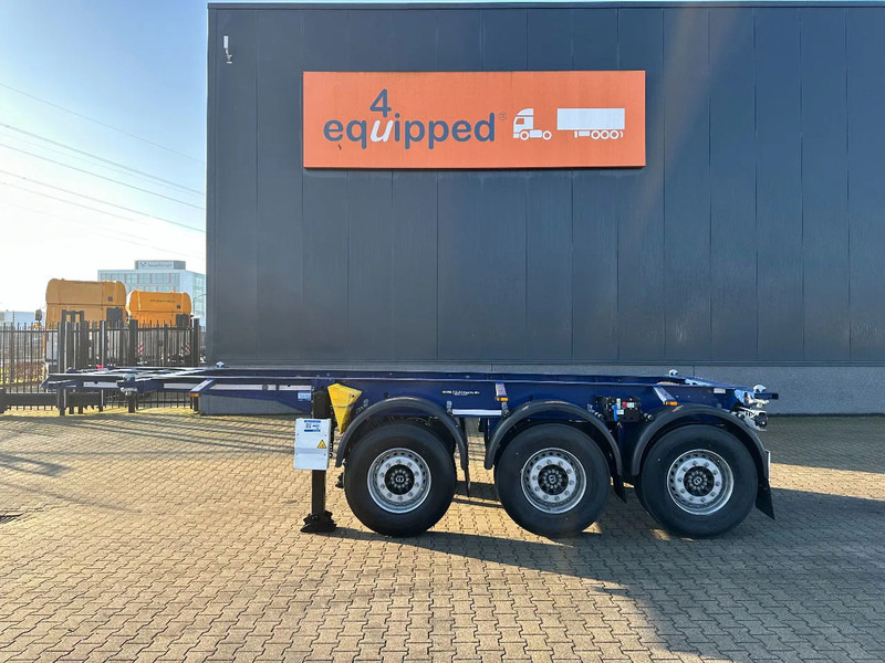 Krone NEW / DIRECT AVAILABLE 20FT ADR-CHASSIS, DISCBRAKES, LIFTAXLE, 2x available - Poluprikolica za prevoz kontejnera/ Poluprikolica sa promenjivim sandukom: slika 2 Krone NEW / DIRECT AVAILABLE 20FT ADR-CHASSIS, DISCBRAKES, LIFTAXLE, 2x available - Poluprikolica za prevoz kontejnera/ Poluprikolica sa promenjivim sandukom: slika 2