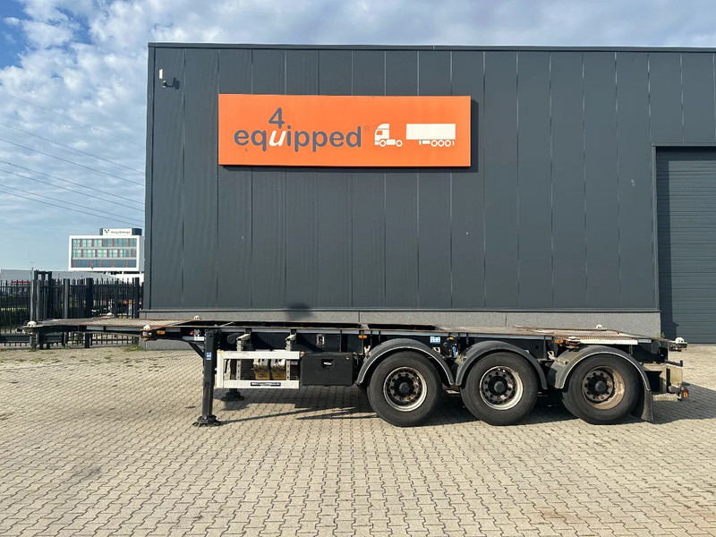 LAG 20FT + 30FT, BPW + DISC, LIFTAXLE, NL-CHASSIS - Poluprikolica za prevoz kontejnera/ Poluprikolica sa promenjivim sandukom: slika 2 LAG 20FT + 30FT, BPW + DISC, LIFTAXLE, NL-CHASSIS - Poluprikolica za prevoz kontejnera/ Poluprikolica sa promenjivim sandukom: slika 2