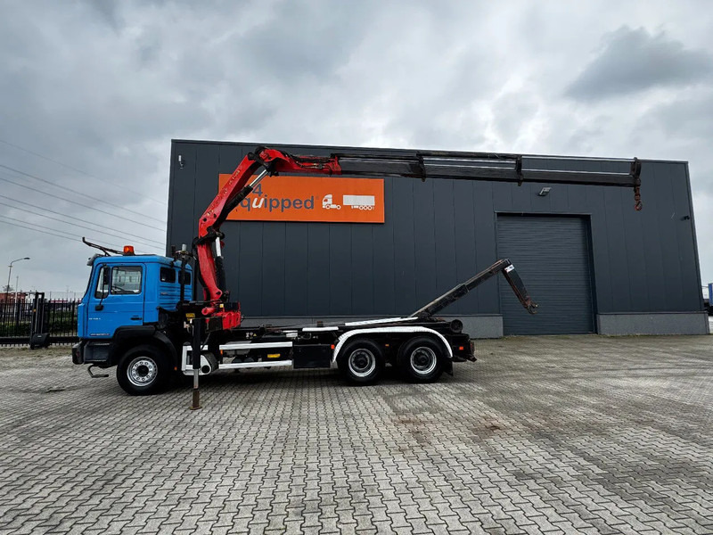 MAN FE 410A, 6x4, EURO 2, Palfinger PK17000 Crane + VDL HOOK, full spring, manual gearbox, MOT 9/2025 - Kamion sa hidrauličnom kukom, Kamion sa dizalicom: slika 2 MAN FE 410A, 6x4, EURO 2, Palfinger PK17000 Crane + VDL HOOK, full spring, manual gearbox, MOT 9/2025 - Kamion sa hidrauličnom kukom, Kamion sa dizalicom: slika 2