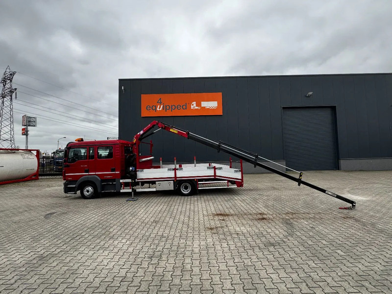 MAN TGL 8.180 Dubbele Cabine (DOKA), HMF535 K3 kraan met slechts 283 uur en 211.164km, EURO-6, oprij-platen, NL-truck, APK: 11/2025 - Kamion za prevoz automobila, Kamion sa dizalicom: slika 1 MAN TGL 8.180 Dubbele Cabine (DOKA), HMF535 K3 kraan met slechts 283 uur en 211.164km, EURO-6, oprij-platen, NL-truck, APK: 11/2025 - Kamion za prevoz automobila, Kamion sa dizalicom: slika 1