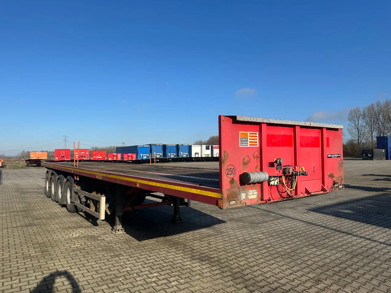 MOL 62 tons Ballast trailer, 4 axles, 2 steering axles, Belgium- trailer, 70% tyres - Plato poluprikolica: slika 5 MOL 62 tons Ballast trailer, 4 axles, 2 steering axles, Belgium- trailer, 70% tyres - Plato poluprikolica: slika 5
