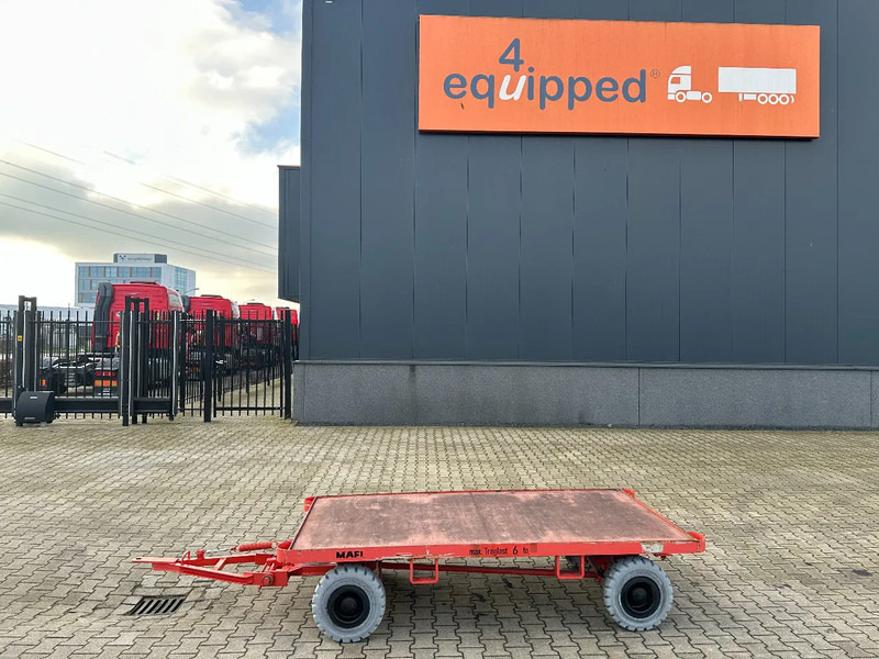 Mafi double-steered and connectable heavy-duty trailers with 6000kg loading capacity, 9x available - Plato prikolica: slika 2 Mafi double-steered and connectable heavy-duty trailers with 6000kg loading capacity, 9x available - Plato prikolica: slika 2