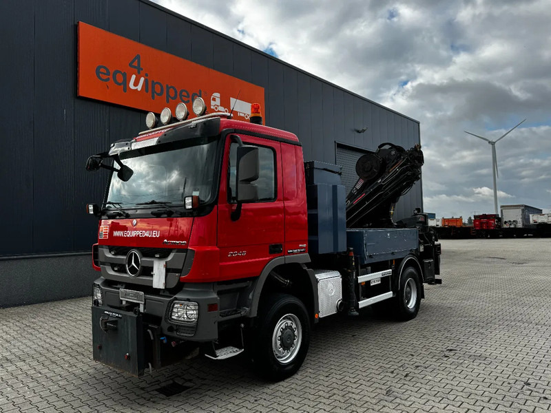 Mercedes-Benz Actros 2046 4x4 / FULL SPRING / HIAB 288 EP 5 HIPRO Crane / EURO-5 - Kamion sa dizalicom: slika 3 Mercedes-Benz Actros 2046 4x4 / FULL SPRING / HIAB 288 EP 5 HIPRO Crane / EURO-5 - Kamion sa dizalicom: slika 3