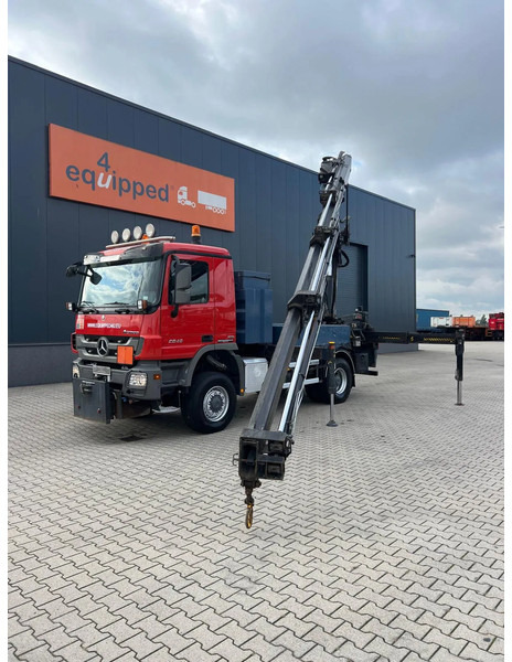 Mercedes-Benz Actros 2046 4x4 / FULL SPRING / HIAB 288 EP 5 HIPRO Crane / EURO-5 - Kamion sa dizalicom: slika 1 Mercedes-Benz Actros 2046 4x4 / FULL SPRING / HIAB 288 EP 5 HIPRO Crane / EURO-5 - Kamion sa dizalicom: slika 1