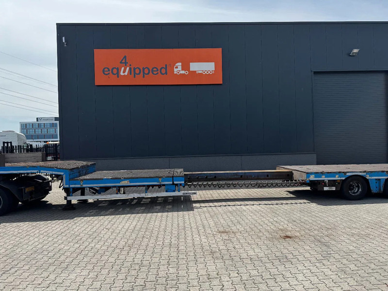Niska poluprikolica za prevoz Nooteboom OSD-48-03V dieplader, NL-trailer, APK: 07/2026, hydraulische oprijplaten + hefplateau, 370cm uitschuifbaar, SAF + trommelremmen: slika 14
