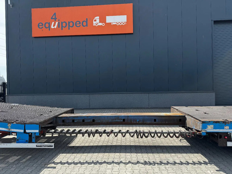 Niska poluprikolica za prevoz Nooteboom OSD-48-03V dieplader, NL-trailer, APK: 07/2026, hydraulische oprijplaten + hefplateau, 370cm uitschuifbaar, SAF + trommelremmen: slika 15
