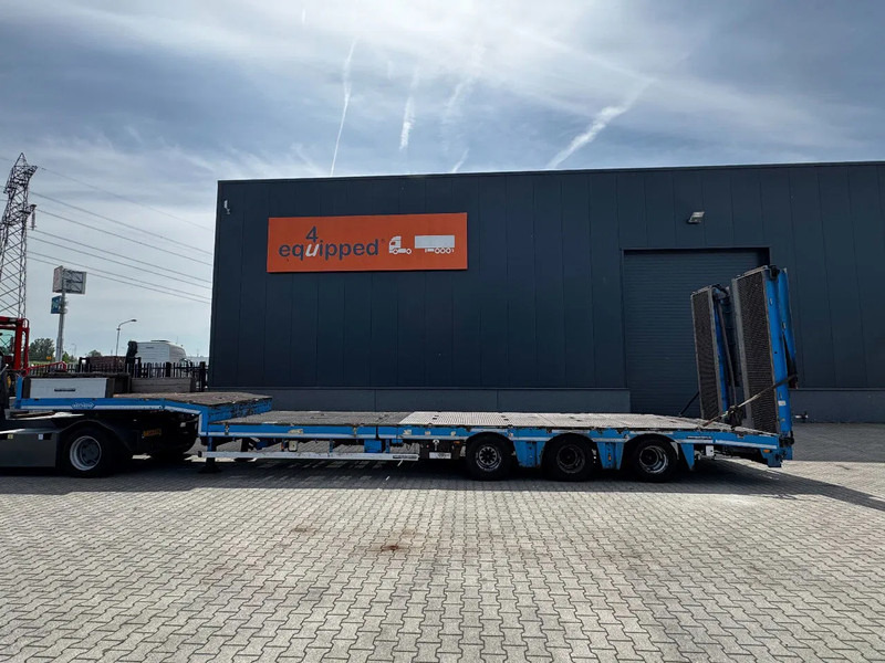 Niska poluprikolica za prevoz Nooteboom OSD-48-03V dieplader, NL-trailer, APK: 07/2026, hydraulische oprijplaten + hefplateau, 370cm uitschuifbaar, SAF + trommelremmen: slika 6