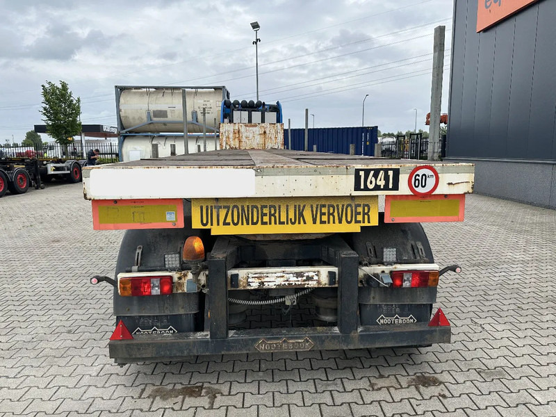 Plato poluprikolica Nooteboom OVB-73-04, 73 tons Ballast trailer, 4 axles, 3 hydraulic steering axles, 75% tyres, MOT 03/2026: slika 7