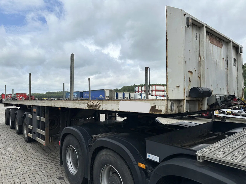 Plato poluprikolica Nooteboom OVB-73-04, 73 tons Ballast trailer, 4 axles, 3 hydraulic steering axles, 75% tyres, MOT 03/2026: slika 20