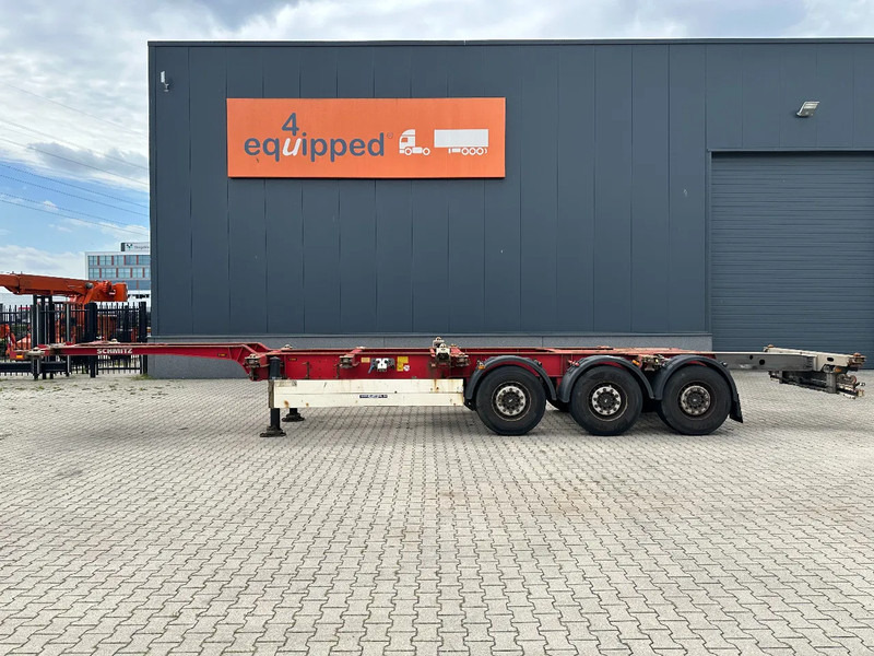 Schmitz Cargobull SCF 24 G MX 40FT HC-chassis, discbrakes, liftaxle, extendable at the rear, NL-chassis - Poluprikolica za prevoz kontejnera/ Poluprikolica sa promenjivim sandukom: slika 3 Schmitz Cargobull SCF 24 G MX 40FT HC-chassis, discbrakes, liftaxle, extendable at the rear, NL-chassis - Poluprikolica za prevoz kontejnera/ Poluprikolica sa promenjivim sandukom: slika 3