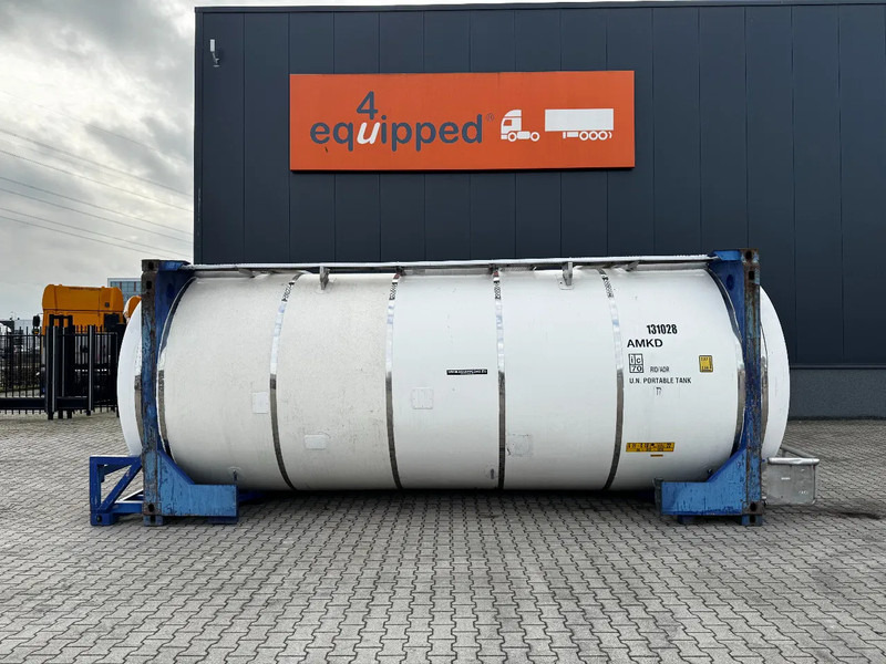 UBH Universal Bulk Handling 20 FT Swap, 31.169L, UN Portable, T7, valid 5Y test: 05/2027 - Rezervoar za skladištenje: slika 2 UBH Universal Bulk Handling 20 FT Swap, 31.169L, UN Portable, T7, valid 5Y test: 05/2027 - Rezervoar za skladištenje: slika 2