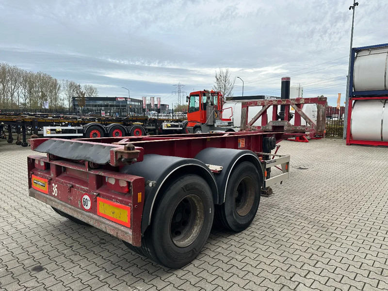 Van Hool 2 AXLE 20FT TIPPING-CHASSIS, TWIN-TIRES, BPW + DRUM, ALCOA - Poluprikolica za prevoz kontejnera/ Poluprikolica sa promenjivim sandukom: slika 3 Van Hool 2 AXLE 20FT TIPPING-CHASSIS, TWIN-TIRES, BPW + DRUM, ALCOA - Poluprikolica za prevoz kontejnera/ Poluprikolica sa promenjivim sandukom: slika 3
