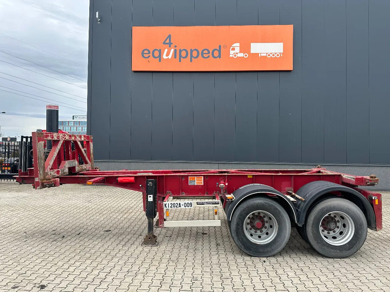 Van Hool 2 AXLE 20FT TIPPING-CHASSIS, TWIN-TIRES, BPW + DRUM, ALCOA - Poluprikolica za prevoz kontejnera/ Poluprikolica sa promenjivim sandukom: slika 2 Van Hool 2 AXLE 20FT TIPPING-CHASSIS, TWIN-TIRES, BPW + DRUM, ALCOA - Poluprikolica za prevoz kontejnera/ Poluprikolica sa promenjivim sandukom: slika 2