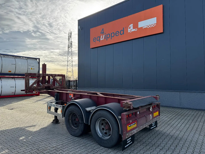 Van Hool 2 AXLE 20FT TIPPING-CHASSIS, TWIN-TIRES, BPW + DRUM, ALCOA, MOT 7/2026 - Poluprikolica za prevoz kontejnera/ Poluprikolica sa promenjivim sandukom: slika 4 Van Hool 2 AXLE 20FT TIPPING-CHASSIS, TWIN-TIRES, BPW + DRUM, ALCOA, MOT 7/2026 - Poluprikolica za prevoz kontejnera/ Poluprikolica sa promenjivim sandukom: slika 4