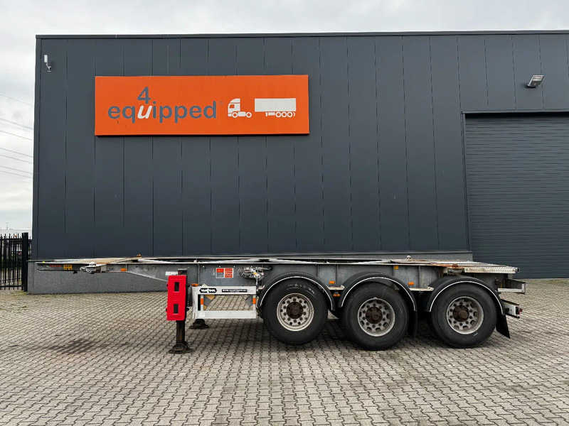 Van Hool 20FT / 20FT SWAP ADR (EX/II, EX/III, FL, OX, AT), BPW, disc brakes, liftaxle, galvanized, ALCOA, NL-Chassis, empty weight 3.300K - Poluprikolica za prevoz kontejnera/ Poluprikolica sa promenjivim sandukom: slika 2 Van Hool 20FT / 20FT SWAP ADR (EX/II, EX/III, FL, OX, AT), BPW, disc brakes, liftaxle, galvanized, ALCOA, NL-Chassis, empty weight 3.300K - Poluprikolica za prevoz kontejnera/ Poluprikolica sa promenjivim sandukom: slika 2
