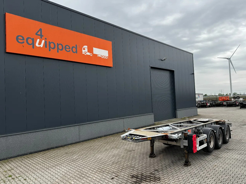 Van Hool 20FT / 20FT SWAP ADR (EX/II, EX/III, FL, OX, AT), BPW, disc brakes, liftaxle, galvanized, ALCOA, NL-Chassis, empty weight 3.300K - Poluprikolica za prevoz kontejnera/ Poluprikolica sa promenjivim sandukom: slika 1 Van Hool 20FT / 20FT SWAP ADR (EX/II, EX/III, FL, OX, AT), BPW, disc brakes, liftaxle, galvanized, ALCOA, NL-Chassis, empty weight 3.300K - Poluprikolica za prevoz kontejnera/ Poluprikolica sa promenjivim sandukom: slika 1