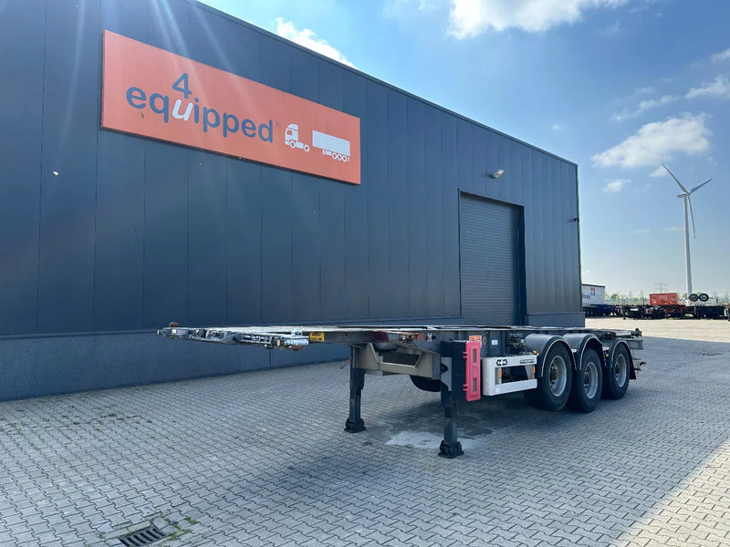 Van Hool 20FT/30FT, ADR (EX/II, EX/III, FL, OX, AT), BPW + drum, ALCOA, galvanized, liftaxle, NL-Chassis - Poluprikolica za prevoz kontejnera/ Poluprikolica sa promenjivim sandukom: slika 1 Van Hool 20FT/30FT, ADR (EX/II, EX/III, FL, OX, AT), BPW + drum, ALCOA, galvanized, liftaxle, NL-Chassis - Poluprikolica za prevoz kontejnera/ Poluprikolica sa promenjivim sandukom: slika 1