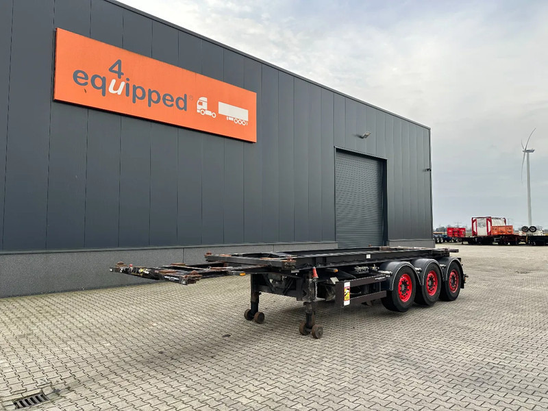 Van Hool 20FT Tipping-chassis, ADR (EX/II, EX/III, FL, AT), SAF + DISC, 2 liftaxles - Poluprikolica za prevoz kontejnera/ Poluprikolica sa promenjivim sandukom: slika 2 Van Hool 20FT Tipping-chassis, ADR (EX/II, EX/III, FL, AT), SAF + DISC, 2 liftaxles - Poluprikolica za prevoz kontejnera/ Poluprikolica sa promenjivim sandukom: slika 2