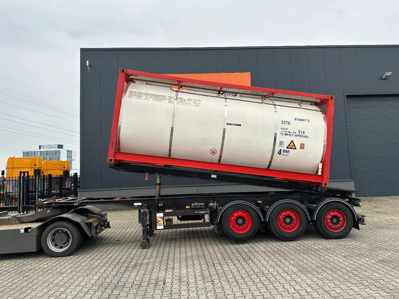 Van Hool 20FT Tipping-chassis, ADR (EX/II, EX/III, FL, AT), SAF + DISC, 2 liftaxles - Poluprikolica za prevoz kontejnera/ Poluprikolica sa promenjivim sandukom: slika 3 Van Hool 20FT Tipping-chassis, ADR (EX/II, EX/III, FL, AT), SAF + DISC, 2 liftaxles - Poluprikolica za prevoz kontejnera/ Poluprikolica sa promenjivim sandukom: slika 3
