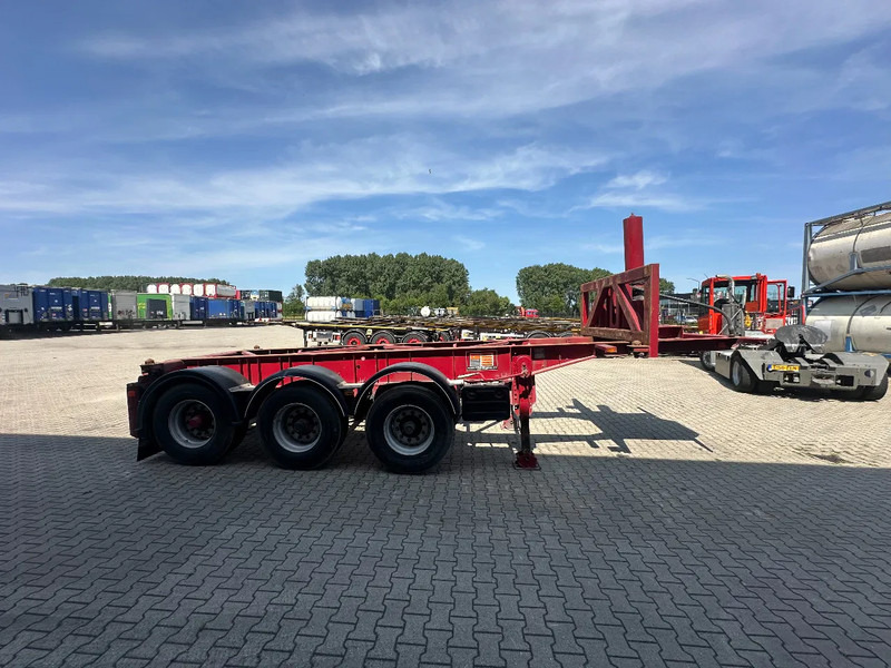 Van Hool 3 AXLE 20FT TIPPING-CHASSIS, BPW + disc, liftaxle, steering axle, BROKEN HYVA-CYLINDER - Poluprikolica za prevoz kontejnera/ Poluprikolica sa promenjivim sandukom: slika 3 Van Hool 3 AXLE 20FT TIPPING-CHASSIS, BPW + disc, liftaxle, steering axle, BROKEN HYVA-CYLINDER - Poluprikolica za prevoz kontejnera/ Poluprikolica sa promenjivim sandukom: slika 3