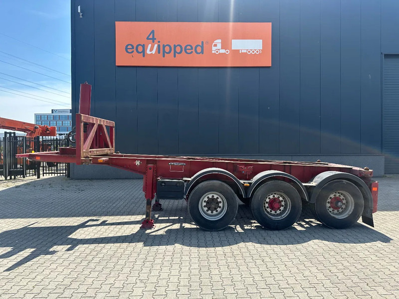 Van Hool 3 AXLE 20FT TIPPING-CHASSIS, BPW + disc, liftaxle, steering axle, BROKEN HYVA-CYLINDER - Poluprikolica za prevoz kontejnera/ Poluprikolica sa promenjivim sandukom: slika 2 Van Hool 3 AXLE 20FT TIPPING-CHASSIS, BPW + disc, liftaxle, steering axle, BROKEN HYVA-CYLINDER - Poluprikolica za prevoz kontejnera/ Poluprikolica sa promenjivim sandukom: slika 2