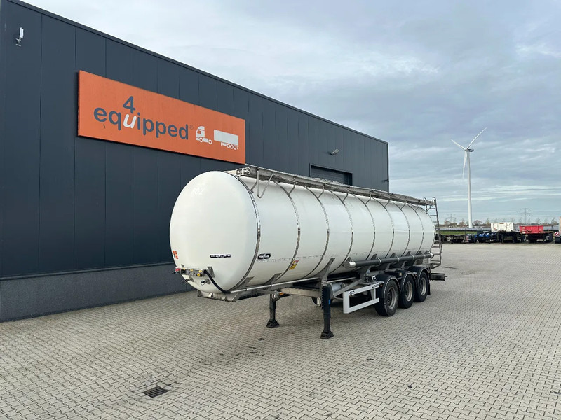 Van Hool FOOD / 39.000L / 3-COMP / INOX / NL-trailer / APK: 04/2026 - Poluprikolica cisterna: slika 1 Van Hool FOOD / 39.000L / 3-COMP / INOX / NL-trailer / APK: 04/2026 - Poluprikolica cisterna: slika 1