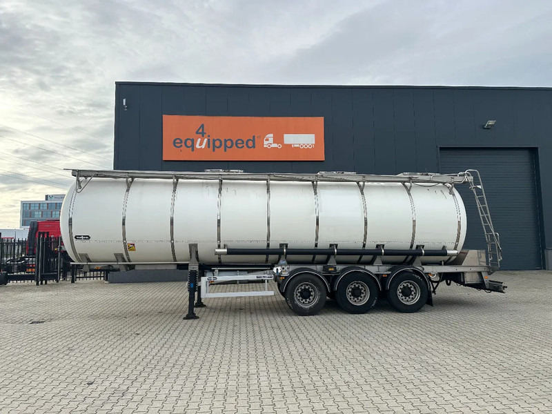 Van Hool FOOD / 39.000L / 3-COMP / INOX / NL-trailer / APK: 04/2026 - Poluprikolica cisterna: slika 3 Van Hool FOOD / 39.000L / 3-COMP / INOX / NL-trailer / APK: 04/2026 - Poluprikolica cisterna: slika 3