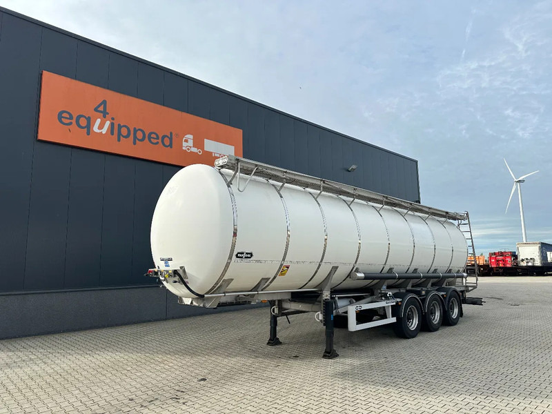 Van Hool FOOD / 39.000L / 3-COMP / INOX / NL-trailer / APK: 07/2026 - Poluprikolica cisterna: slika 1 Van Hool FOOD / 39.000L / 3-COMP / INOX / NL-trailer / APK: 07/2026 - Poluprikolica cisterna: slika 1