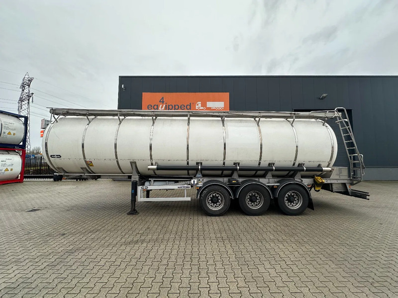 Van Hool LEVENSMIDDELEN / 39.000L / 3-KAMMER / INOX / NL-Auflieger / APK: 04/2026 - Poluprikolica cisterna: slika 2 Van Hool LEVENSMIDDELEN / 39.000L / 3-KAMMER / INOX / NL-Auflieger / APK: 04/2026 - Poluprikolica cisterna: slika 2
