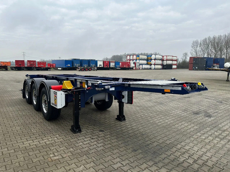Van Hool NEW / DIRECT AVAILABLE 20FT / 20FT SWAP ADR-CHASSIS, DISCBRAKES, 3x available, ALU WHEELS - Poluprikolica za prevoz kontejnera/ Poluprikolica sa promenjivim sandukom: slika 3 Van Hool NEW / DIRECT AVAILABLE 20FT / 20FT SWAP ADR-CHASSIS, DISCBRAKES, 3x available, ALU WHEELS - Poluprikolica za prevoz kontejnera/ Poluprikolica sa promenjivim sandukom: slika 3