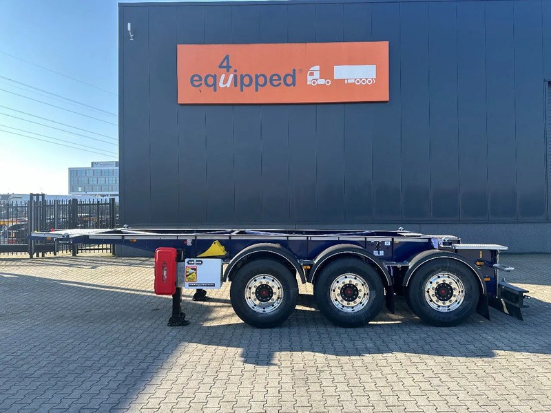 Van Hool NEW / DIRECT AVAILABLE 20FT ADR-CHASSIS, EMPTY WEIGHT: 3.300KG, DISCBRAKES, 3x available, ALU WHEELS - Poluprikolica za prevoz kontejnera/ Poluprikolica sa promenjivim sandukom: slika 2 Van Hool NEW / DIRECT AVAILABLE 20FT ADR-CHASSIS, EMPTY WEIGHT: 3.300KG, DISCBRAKES, 3x available, ALU WHEELS - Poluprikolica za prevoz kontejnera/ Poluprikolica sa promenjivim sandukom: slika 2