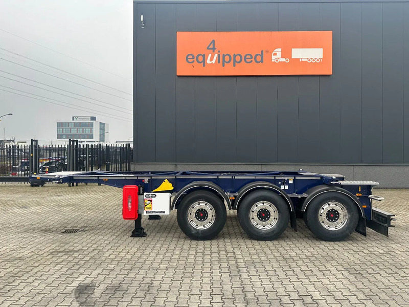 Van Hool NEW / DIRECT AVAILABLE 20FT ADR-CHASSIS, EMPTY WEIGHT: 3.300KG, DISCBRAKES, 3x available, ALU WHEELS - Poluprikolica za prevoz kontejnera/ Poluprikolica sa promenjivim sandukom: slika 2 Van Hool NEW / DIRECT AVAILABLE 20FT ADR-CHASSIS, EMPTY WEIGHT: 3.300KG, DISCBRAKES, 3x available, ALU WHEELS - Poluprikolica za prevoz kontejnera/ Poluprikolica sa promenjivim sandukom: slika 2