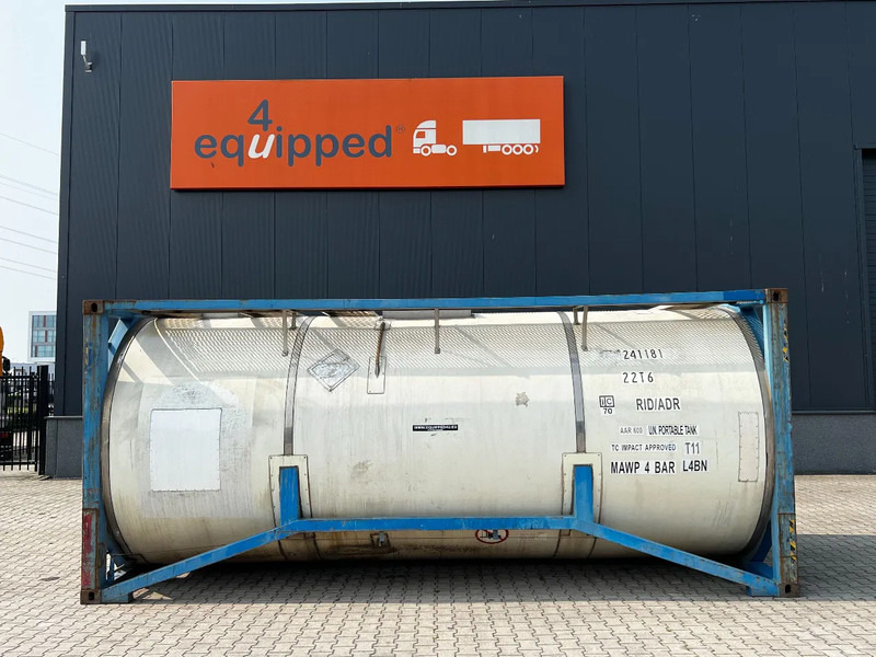 Welfit Oddy 20FT ISO, 24.020L / 1-COMP. , T11, valid 5Y/CSC-inspection till 12/2025 - Rezervoar za skladištenje: slika 2 Welfit Oddy 20FT ISO, 24.020L / 1-COMP. , T11, valid 5Y/CSC-inspection till 12/2025 - Rezervoar za skladištenje: slika 2